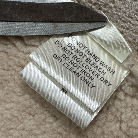 Dylan by True Grit Faux Shearling Vest with Shawl Neck, Size M NWT - Picture 9 of 14